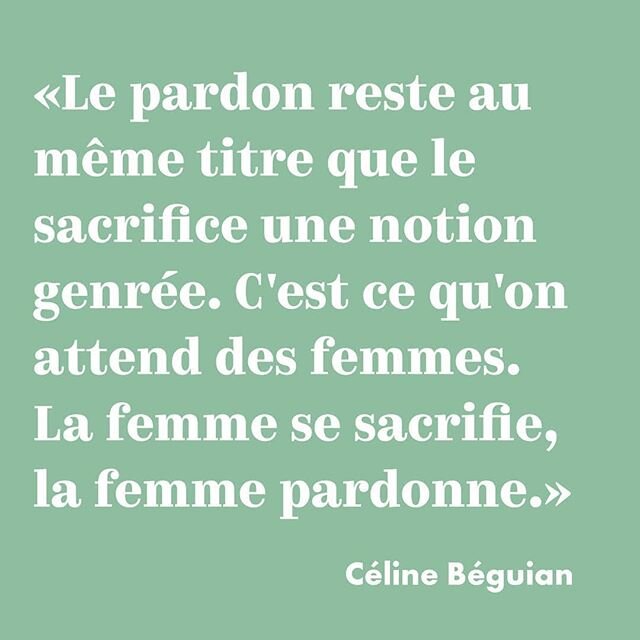 Dans son article, C&eacute;line B&eacute;guian nous parle de la question du pardon. Peut-on pardonner mais surtout, le doit-on ? Psychologue sp&eacute;cialis&eacute;e dans le traumatisme, elle revient sur le pardon dans la sph&egrave;re familiale, no