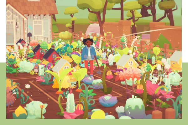 Rebecca Cordingley, créatrice du jeu Ooblets